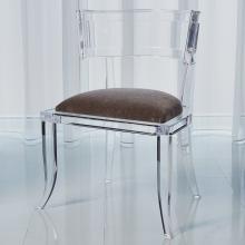  3.31329 - Klismos Acrylic Chair-Pewter